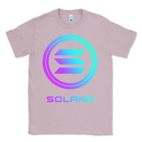 Lilac solana crypto sol coin blockchain decentralized application long sleev Classic Tee - DesignPulse