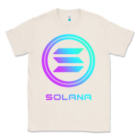Natural solana crypto sol coin blockchain decentralized application long sleev Classic Tee - DesignPulse