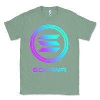 Sage solana crypto sol coin blockchain decentralized application long sleev Classic Tee - DesignPulse