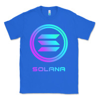 True Royal solana crypto sol coin blockchain decentralized application long sleev Classic Tee - DesignPulse