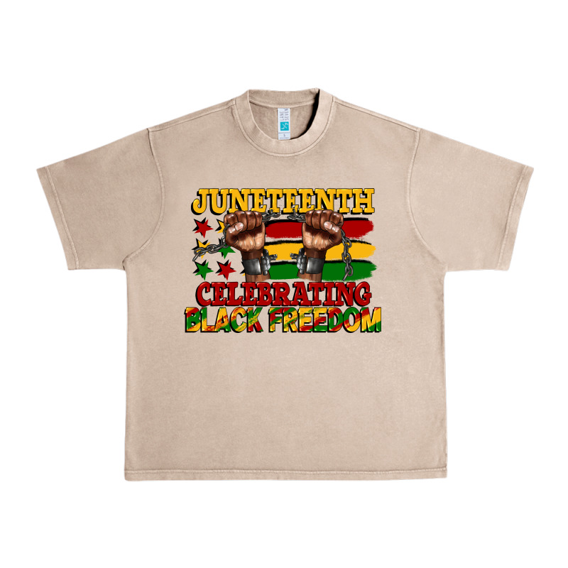 Juneteenth Celebrating Black Freedom Urban Heavy Tee by CowGirlArtShop | Teevron
