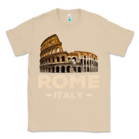 Mushroom Cool Vintage Roma Italia Colosseum Souvenirs, Rome Italy Pullover Hood Classic Tee - DesignPulse
