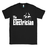 Black the electrician the godfather parody design hipste Classic Tee - PixelWave