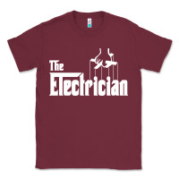 Burgundy the electrician the godfather parody design hipste Classic Tee - PixelWave