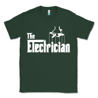 Sports Green the electrician the godfather parody design hipste Classic Tee - PixelWave
