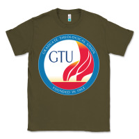 Army Green graduate, theological, education (GTU) Classic Tee - PixelWave