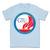 Dusty Blue graduate, theological, education (GTU) Classic Tee - PixelWave