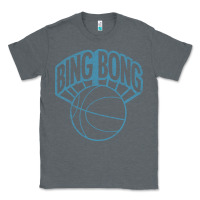 Charcoal Heather bing bong vintage distressed Classic Tee - PixelWave