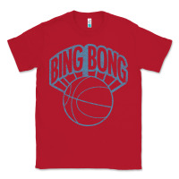 Red bing bong vintage distressed Classic Tee - PixelWave
