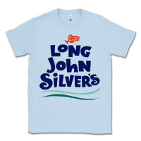 Dusty Blue #long john silvers Classic Tee - PixelWave