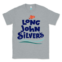 Heather Grey #long john silvers Classic Tee - PixelWave