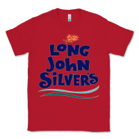 Red #long john silvers Classic Tee - PixelWave