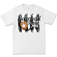 White Baseball Mama Premium Tee - Bettercallsaul