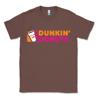 Chestnut Dunkin'donuts Classic Tee - PixelWave