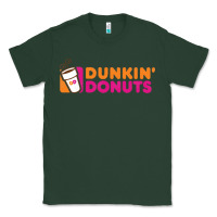 Sports Green Dunkin'donuts Classic Tee - PixelWave
