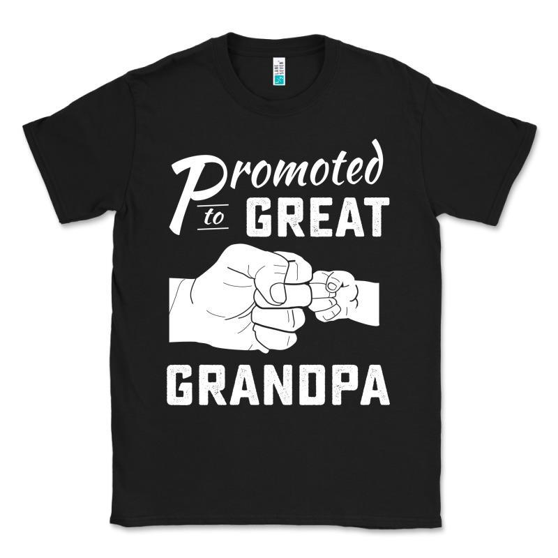 Promoted To Great Grandpa Classic Tee by PixelWave | Teevron