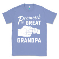 Colony Blue Promoted to Great Grandpa Classic Tee - PixelWave
