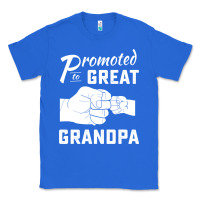 True Royal Promoted to Great Grandpa Classic Tee - PixelWave