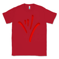 Red asl (american sign language) tshirt  i love you classic Classic Tee - PixelWave