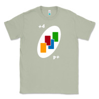Matcha Uno Card Game Draw Four Classic Tee - PixelWave