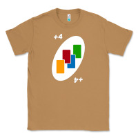 Toasted Coconut Uno Card Game Draw Four Classic Tee - PixelWave
