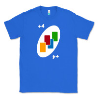 True Royal Uno Card Game Draw Four Classic Tee - PixelWave
