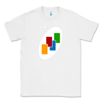 White Uno Card Game Draw Four Classic Tee - PixelWave