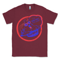 Burgundy cool whip vintage design   80s aesthetic Classic Tee - PixelWave