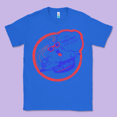 Cool Whip Vintage Design   80s Aesthetic Classic Tee Designed By Pixelwave