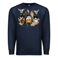 Navy pastor nun religious gnome Premium Sweatshirt - BarkalooDesign
