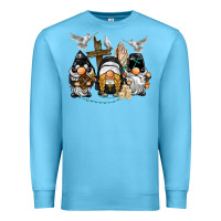 Ocean Blue pastor nun religious gnome Premium Sweatshirt - BarkalooDesign