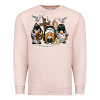 Pale Pink pastor nun religious gnome Premium Sweatshirt - BarkalooDesign