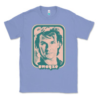 Colony Blue patrick swayze retro 80s fan aesthetic design Classic Tee - PixelWave