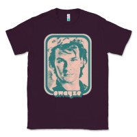 Plum patrick swayze retro 80s fan aesthetic design Classic Tee - PixelWave