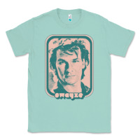 Seafoam patrick swayze retro 80s fan aesthetic design Classic Tee - PixelWave