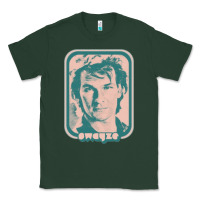 Sports Green patrick swayze retro 80s fan aesthetic design Classic Tee - PixelWave