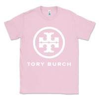 Bubblegum Pink white burch tory Classic Tee - PixelWave