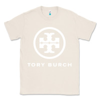 Natural white burch tory Classic Tee - PixelWave