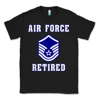 Black military master sergeant air force retired t shirt Classic Tee - PixelWave