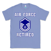 Colony Blue military master sergeant air force retired t shirt Classic Tee - PixelWave