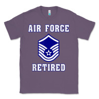 Lavender military master sergeant air force retired t shirt Classic Tee - PixelWave