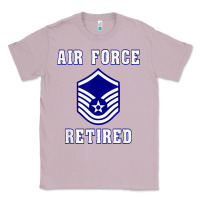 Lilac military master sergeant air force retired t shirt Classic Tee - PixelWave