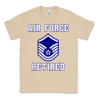 Mushroom military master sergeant air force retired t shirt Classic Tee - PixelWave