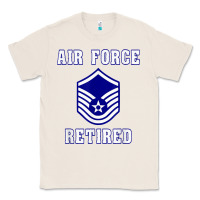 Natural military master sergeant air force retired t shirt Classic Tee - PixelWave