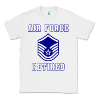 White military master sergeant air force retired t shirt Classic Tee - PixelWave
