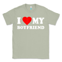Matcha I Love My Boyfriend T-Shirt Classic Tee - PixelWave