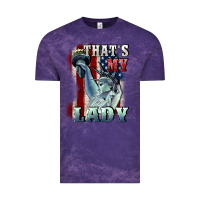 Cloud Purple thats my lady Vintage Tee - CowGirlArtShop