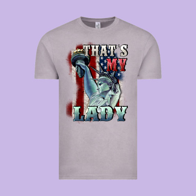 Thats My Lady Vintage Tee Designed By Cowgirlartshop