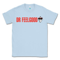 Dusty Blue Dr. Feelgood Classic Tee - PixelWave