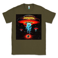 Army Green Boston Classic Classic Tee - PixelWave